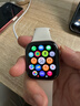 Apple/蘋(píng)果 Watch S11 智能手表GPS款46毫米玫瑰金色鋁金屬表殼淡桃粉色運動(dòng)型表帶M/L MEVU4CH/B 曬單實(shí)拍圖