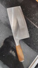胖東來菜刀廚房刀銹鋼斬切兩用前斬后切刀具 60°以上 20.5cm 鎢鋼平頭菜刀 曬單實拍圖