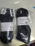 耐克（NIKE）男襪三雙裝 中高筒 休閑襪 運動(dòng)襪 籃球襪 黑襪 SX7677-010-L 曬單實(shí)拍圖