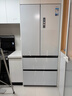 美的（Midea）M60系列520純平全嵌法式多門(mén)四開(kāi)門(mén)家用冰箱超薄雙系統(tǒng)循環(huán)大容量制冰BCD-520WUFPZM(E)白國(guó)家補(bǔ)貼 曬單實(shí)拍圖