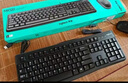 羅技（Logitech）MK120 鍵鼠套裝 有線鍵鼠套裝 辦公鍵鼠套裝 電腦鍵盤 USB即插即用 全尺寸 黑色 曬單實(shí)拍圖