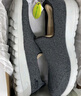 斯凱奇（Skechers）男鞋秋季舒適一腳蹬休閑鞋輕便健步中老年百搭防滑運(yùn)動(dòng)鞋 54609-黑色/灰色BKGY 42.5 曬單實(shí)拍圖