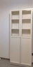 宜家（IKEA）BILLY畢利玻璃門(mén)書(shū)柜帶門(mén)落地收納客廳置物柜儲物柜書(shū)架 2門(mén)白色80x30x202cm 曬單實(shí)拍圖