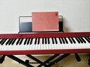 卡西歐（CASIO）電鋼琴便攜PX-S1100/PXS3100重錘88鍵智能觸屏火星紅成人專(zhuān)業(yè)考級 【升級三踏】PXS1100紅+便攜X架 曬單實(shí)拍圖