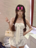 CinvaiKrose【葉一茜同款】凱莉包包女款2025年手提包女包單肩斜挎包生日禮物 奶油白【送女友老婆女生禮物走心】 曬單實(shí)拍圖