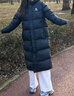 駱駝長(cháng)款防極寒羽絨服男女士白鴨絨加厚保暖戶(hù)外外套冬季 幻影黑 男女同款114A 3XL 曬單實(shí)拍圖