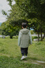 巴拉巴拉balaOne男童棉服兒童外套2件套新款2025秋冬裝防潑水保暖 中綠40535 130 曬單實(shí)拍圖