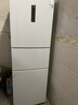 美菱（MeiLing）離子凈271升三門冰箱三開門家用變頻一級(jí)省電風(fēng)冷無霜宿舍租房小戶型冰箱BCD-271WP3CX白國家補(bǔ)貼 曬單實(shí)拍圖