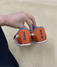 asics亞瑟士童鞋軟底學(xué)步鞋男女?huà)雽殞毿琁DAHOBABYKTESD 800 23.5 曬單實(shí)拍圖