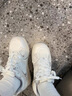 啄木鳥(niǎo)厚底德訓鞋女2026春夏新款網(wǎng)面百搭小白鞋輕便軟底小眾跑步運動(dòng)鞋 米白色 單層 39 (245mm) 曬單實(shí)拍圖