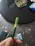 晨光(M&G)文具2色透明鉛筆筆帽筆套筆蓋筆尖套鉛筆延長器保護套學(xué)習(xí)用品 藍綠6個裝ABT98472 曬單實拍圖