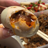 黃記黃六爺名貴食材烤海鴨蛋正宗特大北部灣高檔蟹黃微咸口感流油咸鴨蛋即食 【大蛋30枚普通裝】65-70g/枚 曬單實(shí)拍圖
