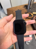 Apple/蘋(píng)果 Watch Series 10 智能手表GPS+蜂窩款46毫米亮黑色鋁金屬表殼黑色運(yùn)動(dòng)型表帶M/L MWYK3CH/B 曬單實(shí)拍圖