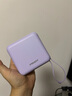品勝【3C認證】充電寶自帶雙線20000毫安大容量可上飛機高鐵22.5W快充移動電源適用蘋果16小米華為紫 曬單實拍圖