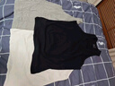 海瀾之家背心男純棉男士背心100%純棉汗衫男寬松大碼老頭衫打底背心男保暖 100%純棉-黑色/黑色(2件裝) XL -175/100(130-150斤) 曬單實(shí)拍圖