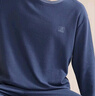 浪莎男士睡衣男春秋棉質(zhì)長(cháng)袖可外穿圓領(lǐng)套頭家居服寬松簡(jiǎn)約兩件套 曬單實(shí)拍圖
