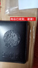金峰花城真皮工作牌卡套政府單位證件套定制工牌胸牌帶掛繩證件卡托掛繩出入門(mén)禁卡牛皮折疊徽章保護套 豎款雙卡位工作證 曬單實(shí)拍圖