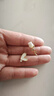 伊燦不對稱(chēng)玫瑰花愛(ài)心耳釘女小眾設計氣質(zhì)耳飾2025新款爆款高級感耳環(huán) 玫瑰花愛(ài)心耳釘 曬單實(shí)拍圖