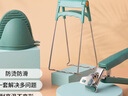 雙槍防燙夾取碗防燙手套提盤器3件套 廚房用品不銹鋼硅膠防滑夾碗器 曬單實(shí)拍圖