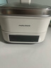 摩飛電器（Morphyrichards）電蒸鍋多功能鍋 家用IH桑拿電火鍋電煮鍋 6L大容量燉蒸煮一體可預約定時(shí)不銹鋼蒸屜蒸燉鍋MR8901白 曬單實(shí)拍圖