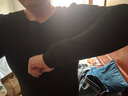 貓人（MiiOW）男士保暖內(nèi)衣男25年款羽絨蠶絲雙面磨絨10A抑菌秋衣秋褲修身套裝 【25年新升級羽絨蠶絲】暗夜黑-男 2XL （推薦140-170斤） 曬單實(shí)拍圖