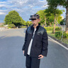 GXG男裝  pu皮拼接立領(lǐng)棉服男潮流通勤加厚棉衣保暖外套 24年冬新品 黑色 4XL 曬單實(shí)拍圖
