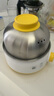 美的（Midea）【政府補貼】煮蛋器 蒸蛋器 單層7顆蛋 家用自動(dòng)斷電迷你雞蛋羹神器防干燒不銹鋼便攜式MZ-ZDE1601 曬單實(shí)拍圖