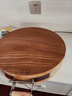標龍進(jìn)口花梨木砧板整木菜板抗菌防霉家用切菜板實(shí)木案板圓形菜墩 單位食堂酒店商用直徑40厚8厘米 曬單實(shí)拍圖