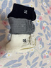 貓人女士襪子女【100%純棉】春秋中筒襪蝴蝶結刺繡堆堆襪25年新品5雙 曬單實(shí)拍圖