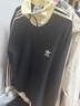 阿迪達斯 （adidas）三葉草男女休閑潮流時尚撞色運動外套上衣JW0110 XL碼 曬單實拍圖