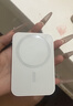 蘋(píng)果磁吸充電寶Magsafe無(wú)線(xiàn)3C認證移動(dòng)電源適用iPhone16/15/14/13/12promax外接電池便攜小巧 雪域白丨標準快充丨MagSafe強力磁吸 10000mAh 曬單實(shí)拍圖