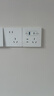 公牛（BULL）開(kāi)關(guān)插座 G12系列五孔插座帶USB+Type-C 30w快充G12E537 象牙白 曬單實(shí)拍圖