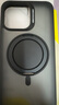 倍思【創(chuàng)新指環(huán)扣】適用iphone15promax手機殼蘋果15promax保護套Magsafe磁吸充電支架360°旋轉(zhuǎn) 黑 曬單實拍圖