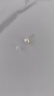 黛米極簡(jiǎn)系列5-6mm無(wú)核淡水珍珠耳釘S925銀送女友生日禮物 曬單實(shí)拍圖