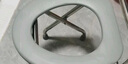 雅高坐便椅 老人孕婦殘疾人可折疊簡(jiǎn)易坐便器蹲廁改坐便移動(dòng)馬桶凳 曬單實(shí)拍圖