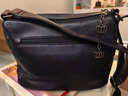北狐真皮女包軟皮牛皮新款大包包中年媽媽多層女神節中老年單肩斜挎包 黑色 曬單實(shí)拍圖