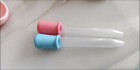 通用電氣（GE）嬰兒喂藥神器喂藥器新生兒防嗆喝水寶寶幼兒滴管式喂水吃藥吸管器 滴管式(粉+藍+量杯)袋裝 曬單實(shí)拍圖