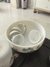 功夫茶具2025新款茶具套裝羊脂玉瓷家用辦公高檔山水畫(huà)蓋碗泡茶杯 羊脂玉-千里江山-蓋碗10件套+禮盒 曬單實(shí)拍圖