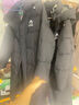 鴨鴨（YAYA）王一博同款冰殼系列戶(hù)外極寒羽絨服男士新款長(cháng)款情侶加厚女外套 青光黑色【現貨速發(fā)】 3XL /190充絨312克 曬單實(shí)拍圖