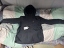 拓路者朱雀沖鋒衣男三合一硬殼冬季夾克外套戶(hù)外高海拔登山服女防水防風(fēng) 黑色-抓絨兩件套（無(wú)腋下拉鏈） L 曬單實(shí)拍圖
