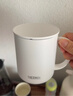 膳魔師（THERMOS）不銹鋼時(shí)尚簡(jiǎn)約大咖杯帶蓋茶飲牛奶咖啡杯辦公水杯把手杯TCDG-451 【涂層內膽】布朗(PUPPY) 440ml 曬單實(shí)拍圖