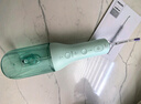 飛利浦（PHILIPS）【中秋節(jié)禮物】沖牙器洗牙器水牙線 成人便攜式潔牙器 立式手持2種潔齒模式 美牙艙 HX3826/34 綠 曬單實拍圖