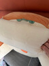 颯望德國乳膠床頭靠墊軟包護腰背靠一體床上榻榻米大靠背孕婦沙發(fā)抱枕 乳膠夾層材質(zhì)【吐司表情款】?jì)饶懣刹鹣?60cm*40cm*20cm 含枕芯 中號靠枕+頭枕 曬單實(shí)拍圖