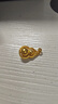 中鑫珠寶福來(lái)運轉古法黃金葫蘆吊墜旋轉葫蘆掛墜足金999項鏈男女 7.83g 曬單實(shí)拍圖