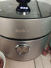 美的（Midea）低脂濃香電壓力鍋5L低音自動(dòng)排氣2200W猛火IH智能預約112KPa可調高壓鍋4-6人0涂層電飯煲S5892NF 曬單實(shí)拍圖