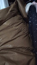 鴨鴨（YAYA）羽絨馬甲女外穿秋冬新款情侶男女同款連帽馬夾背心羽絨服外套 金棕色 XL /175(建議130-145斤) 曬單實(shí)拍圖