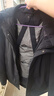 蕉下（beneunder）男士拒水羽絨服保暖戶(hù)外防風(fēng)防水可機洗連帽外套HD112漫暮黑XL 曬單實(shí)拍圖