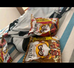 統(tǒng)一小浣熊 滋滋烤肉味干脆面 35g*30包 整箱裝兒時美食干脆面方便面 曬單實拍圖