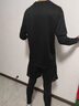 Walker Shop品牌運動(dòng)套裝男士健身衣服晨跑羽毛球服秋冬季速干衣專(zhuān)業(yè)訓練服 黑灰四件套【速干透氣】 2XL【建議145-160斤】 曬單實(shí)拍圖