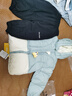 巴拉巴拉嬰兒羽絨服男童冬季女童短款外套寶寶撞色時尚萌208424107231 曬單實拍圖